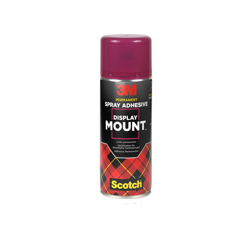 ADESIVO SPRAY 3M DISPLAY MOUNT ADESIONI AFFIDABILI E IMMEDIATE 400ML