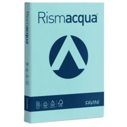 Carta RISMACQUA 140gr A4 200fg celeste 08 FAVINI