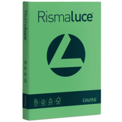 Carta RISMALUCE 200gr A4 125fg verde 60 FAVINI