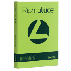 Carta RISMALUCE 200gr A4 125fg pistacchio 54 FAVINI