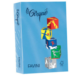 Carta LECIRQUE A4 80gr 500fg azzurro reale 204 FAVINI