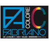 BLOCCO FACOLORE (33X48CM) 25FG 220GR 5 COLORI FABRIANO