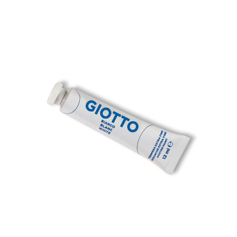 TEMPERA GIOTTO TUBO 4 (12ML) BIANCO 01