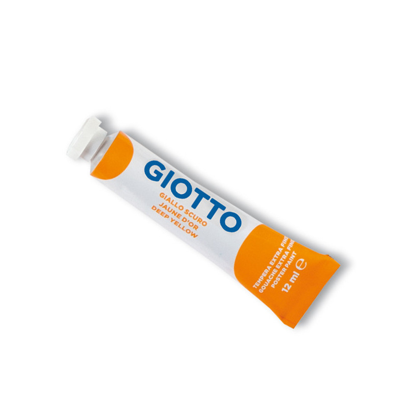 TEMPERA GIOTTO TUBO 4 (12ML) GIALLO SCURO 04