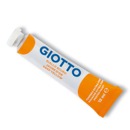 TEMPERA GIOTTO TUBO 4 (12ML) GIALLO SCURO 04