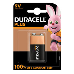 Blister 1 pila MN1604 Duracell PLUS 100 - TRANSISTOR 9V