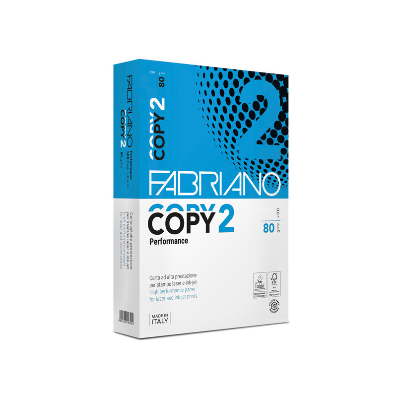 CARTA COPY2 B4 80GR 500FG PERFORMANCE FABRIANO (257X364MM)