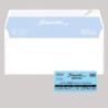 500 busteSILVER90 STRIP FSC©bianca internografata s/finestra110x230mm 90gr Pigna