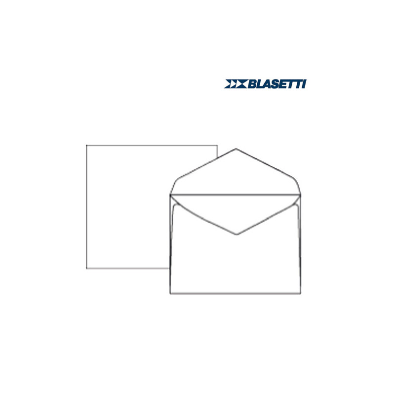 500 BUSTE BIANCHE 120X180MM 100GR LEMBO GOMMATO CAMPIDOGLIO