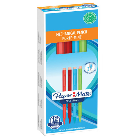 SCATOLA 12 PORTAMINE 0.7MM NON STOP PAPERMATE