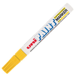 Marcatore UNI PAINT PX20 punta conica 2,8mm giallo UNI MITSUBISHI