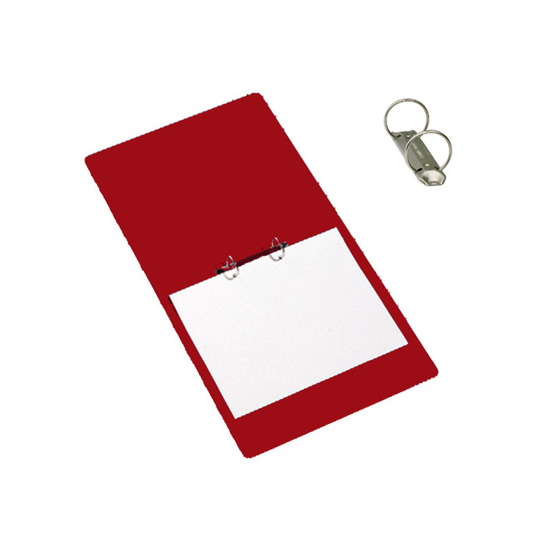 Raccoglitore Presspan 25x33cm 2anelli 25mm rosso CDG