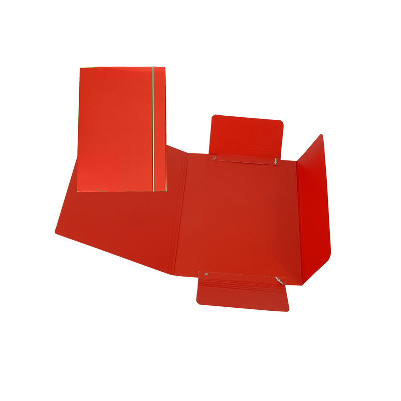 CARTELLINA C/ELASTICO 17X25CM ROSSO 40L