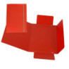 CARTELLINA C/ELASTICO 17X25CM ROSSO 40L