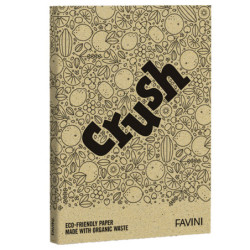 Carta Crush A4 50fg 250gr oliva Favini