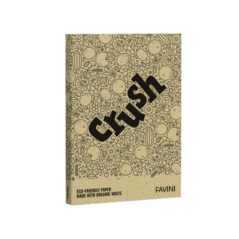 Carta Crush A4 50fg 250gr oliva Favini