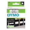 NASTRO DYMO TIPO D1 (24MMX7MT) NERO/BIANCO 537130