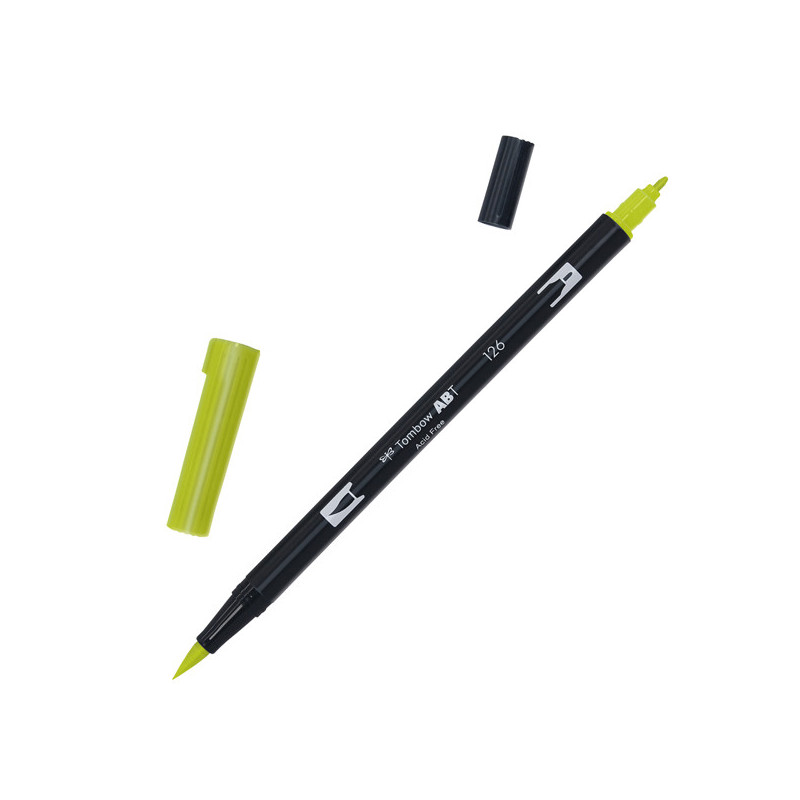 Pennarello Tombow ABT Dual Brush 126 light olive