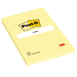 BLOCCO 100fg Post-it© Giallo Canary? 102x152mm 659