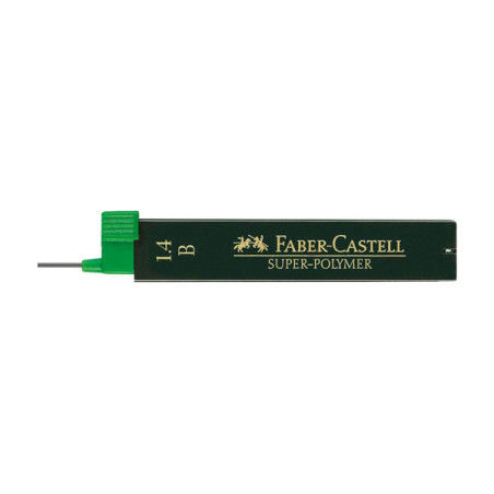 ASTUCCIO 6 MINE GRAFITE 1,4mm B FABER-CASTELL