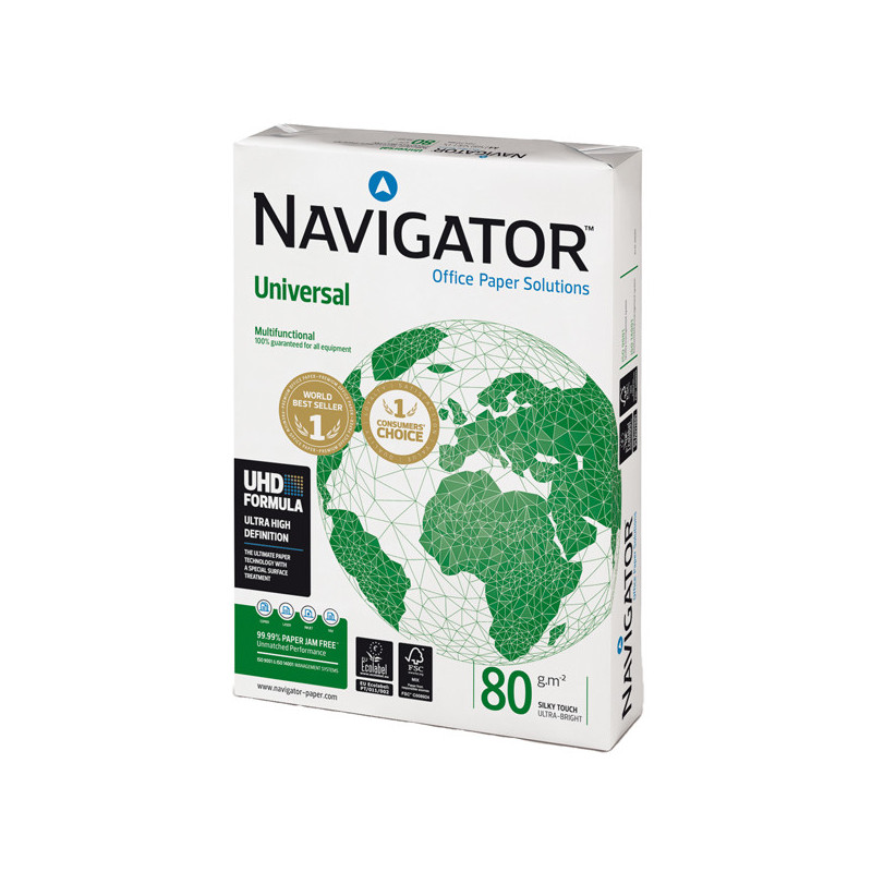 CARTA NAVIGATOR universal A4 80GR 500FG