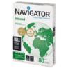 Carta da fotocopie A4 80gr 500Fg Bianca Navigator Universal (drop max 25 risme)