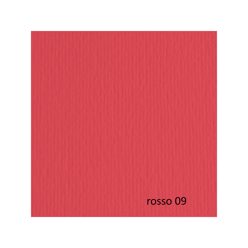 BLISTER 10FG CARTONCINO 70X100 220GR ROSSO 109 FABRIANO ELLE ERRE