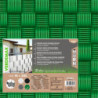 Striscia occultazione privacy 19x205cm verde Verdemax