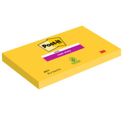 BLOCCO 90foglietti Post-it© Super Sticky 655-S 76x127mm GIALLO ORO