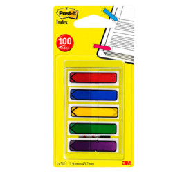 MINISET 100 Post-it© INDEX 684-4ARR1EU FORMATO FRECCIA