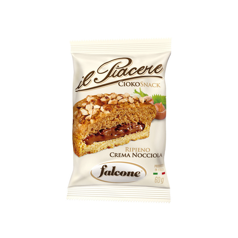 Il Piacere Cioco Snack ripieno alla nocciola 60gr Falcone