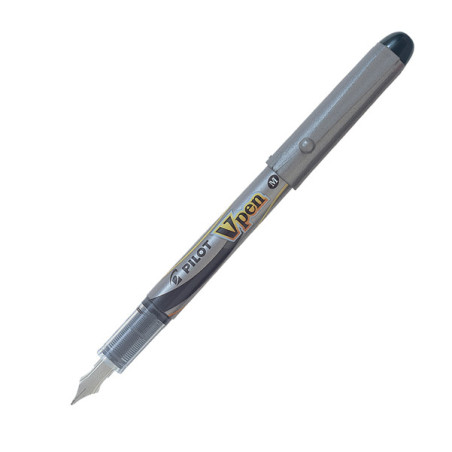 PENNA STILOGRAFICA NERO V-PEN SILVER PILOT