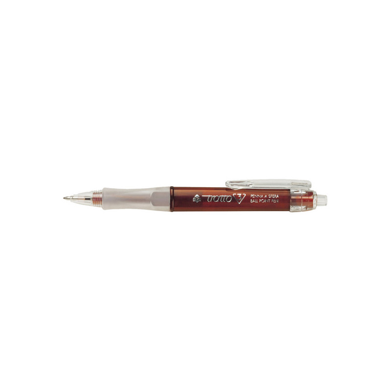 PENNA SFERA SCATTO ROSSO 0.7MM TRATTO 3