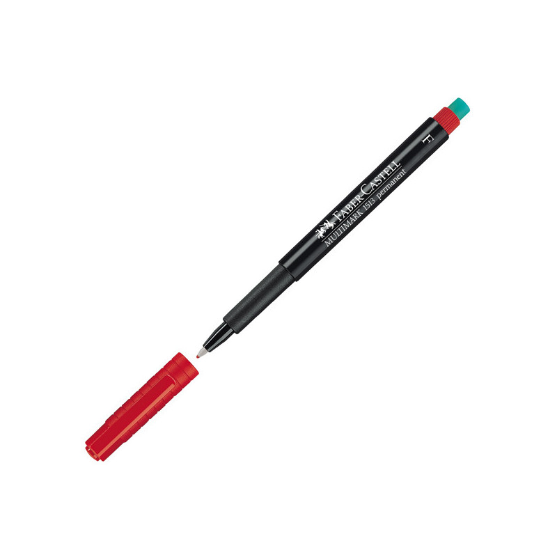 PENNARELLO MULTIMARK ROSSO 0,6 FINE FABER-CASTELL