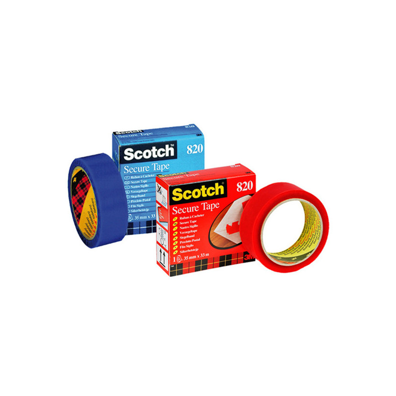 NASTRO ANTIEFFRAZIONE BLU Scotch© 820-3533-S 35MMX33MT 3M