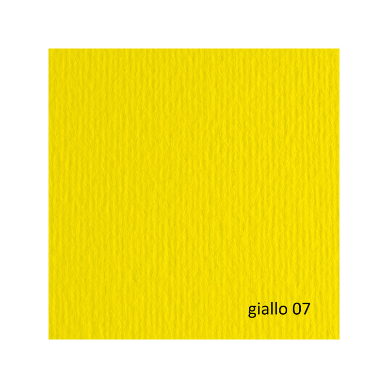 BLISTER 20FG CARTONCINO 50X70 220GR GIALLO 107 FABRIANO ELLE ERRE