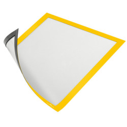 Cornice Duraframe© Magnetic A4 21x29,7cm giallo Durable