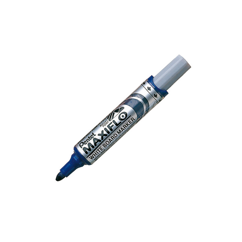 Marcatore per lavagne punta conica 6mm blu MaxiFlo Pentel