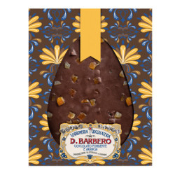 Tablovo arancia candita/cioccolato fondente 250gr Barbero