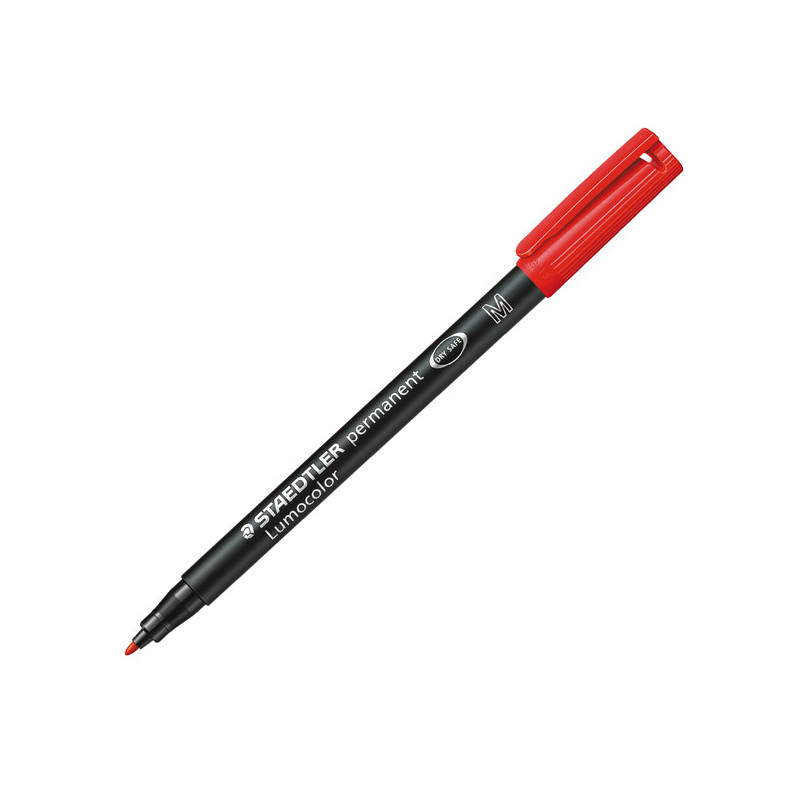 PENNARELLO LUMOCOLOR PERMANENT 317 M 1.0MM ROSSO