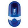 Timbro Pocket Stamp R40 diametro 40mm 5righe autoinchiostrante blu COLOP