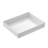 Vassoio Venezia in melamina GN 1/2 - 32,5x26,5x6cm bianco Leone