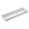 Vassoio Venezia in melamina GN 2/4 - 53x16,2x6cm bianco Leone