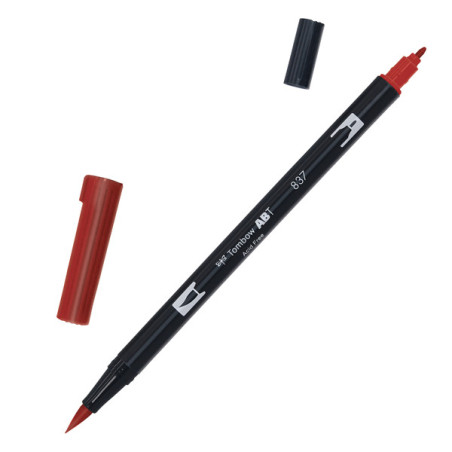 Pennarello Tombow ABT Dual Brush 17 wine red