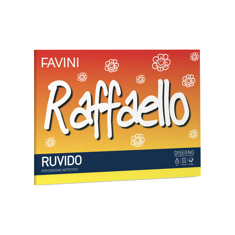 ALBUM RAFFAELLO 24X33CM 100GR 20FG RUVIDO