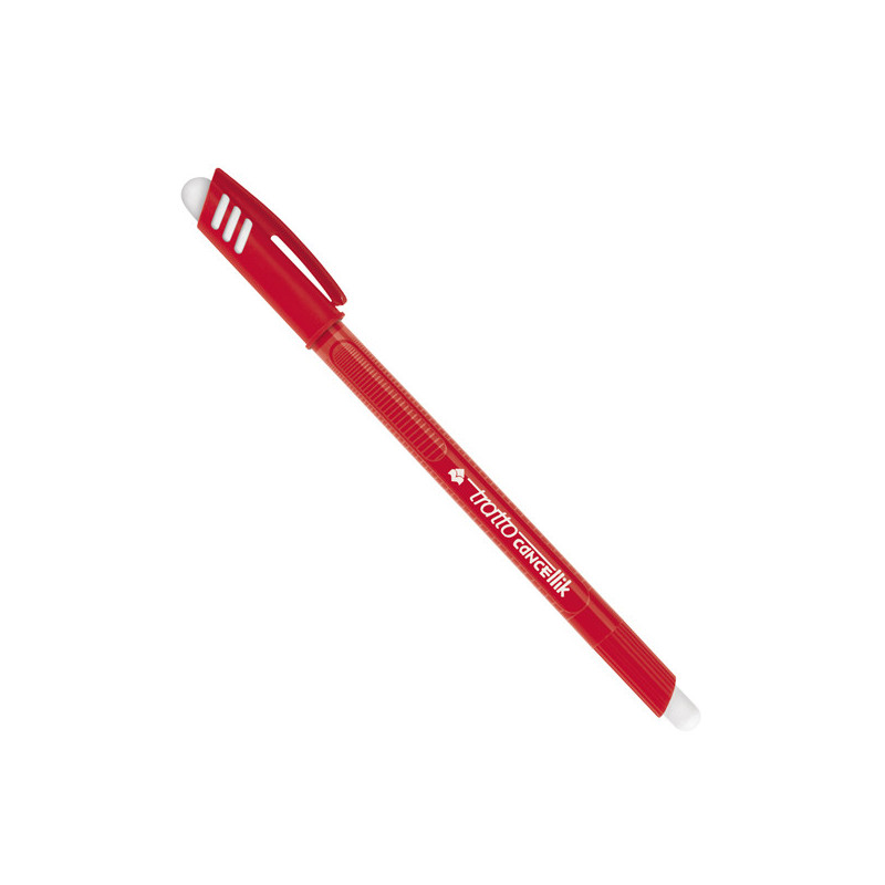 Penna sfera cancellabile CANCELLIK 1,0mm rosso TRATTO