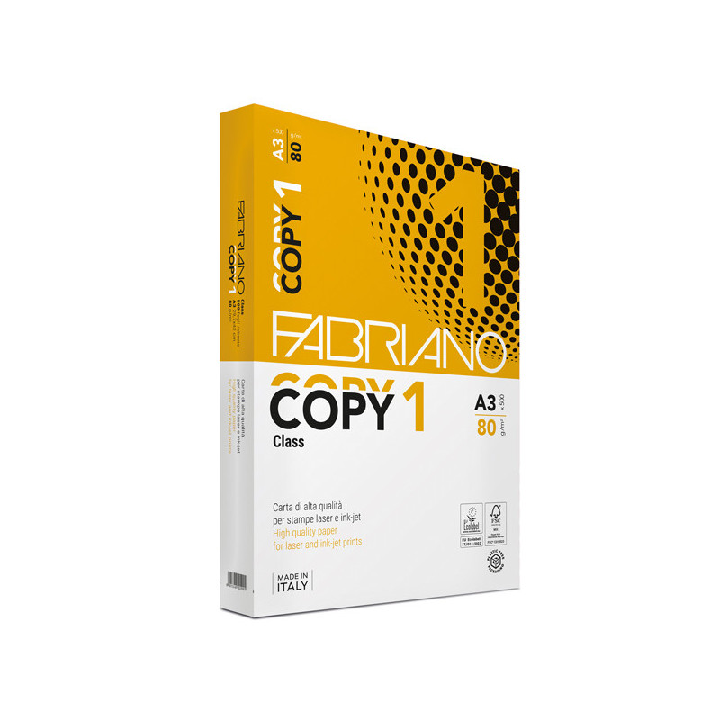 CARTA COPY1 CLASS A3 80GR 500FG FABRIANO