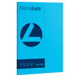 Carta RISMALUCE SMALL A4 90gr 100fg azzurro 55 FAVINI