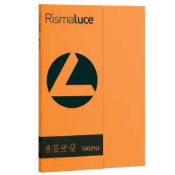 Carta RISMALUCE SMALL A4 200gr 50fg arancio 56 FAVINI