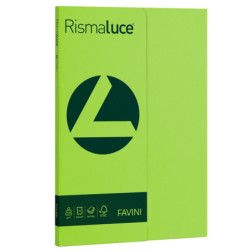 Carta RISMALUCE SMALL A4 200gr 50fg pistacchio 54 FAVINI